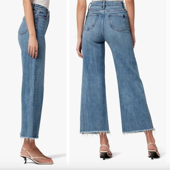 Joe's Jeans The Mia High Rise Wide Ankle (Size 27) - Picture 2 of 8